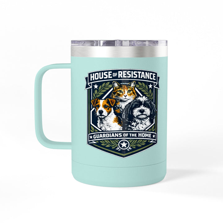 House of Resistance Guardians of the Home - 15oz Stainless Steel Travel Mug