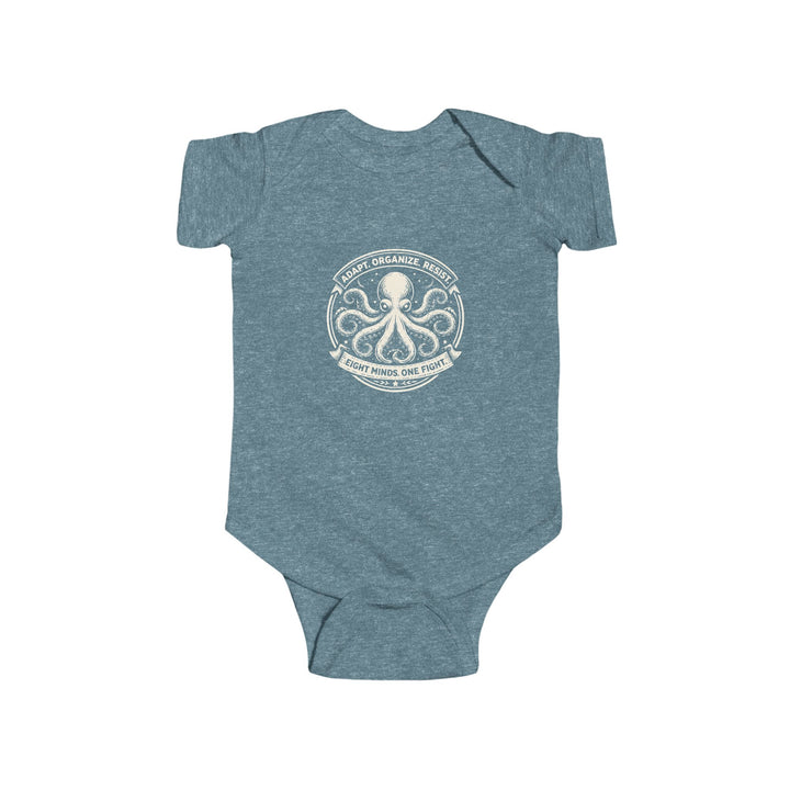 Adapt. Organize. Resist. Octopus – Baby Onesie / Bodysuit
