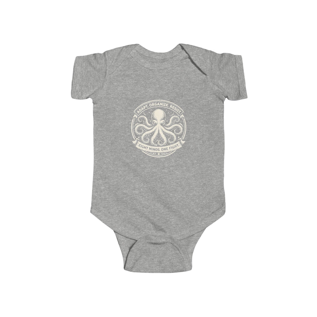 Adapt. Organize. Resist. Octopus – Baby Onesie / Bodysuit