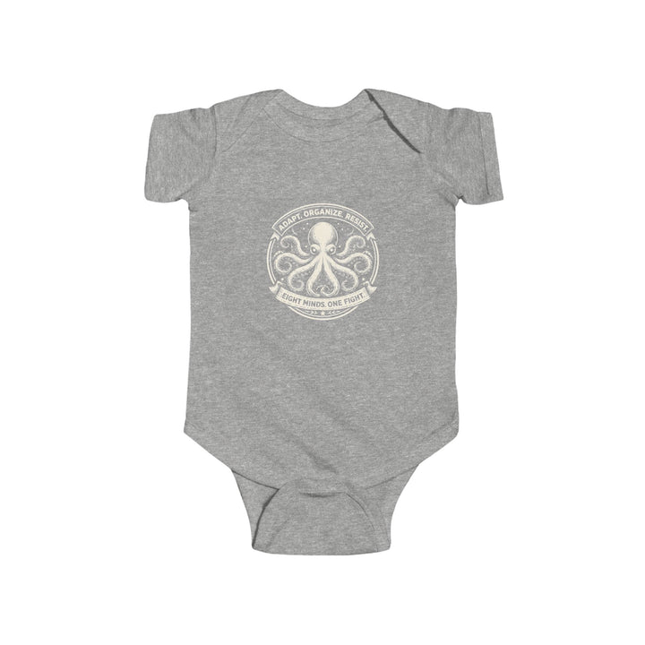 Adapt. Organize. Resist. Octopus – Baby Onesie / Bodysuit