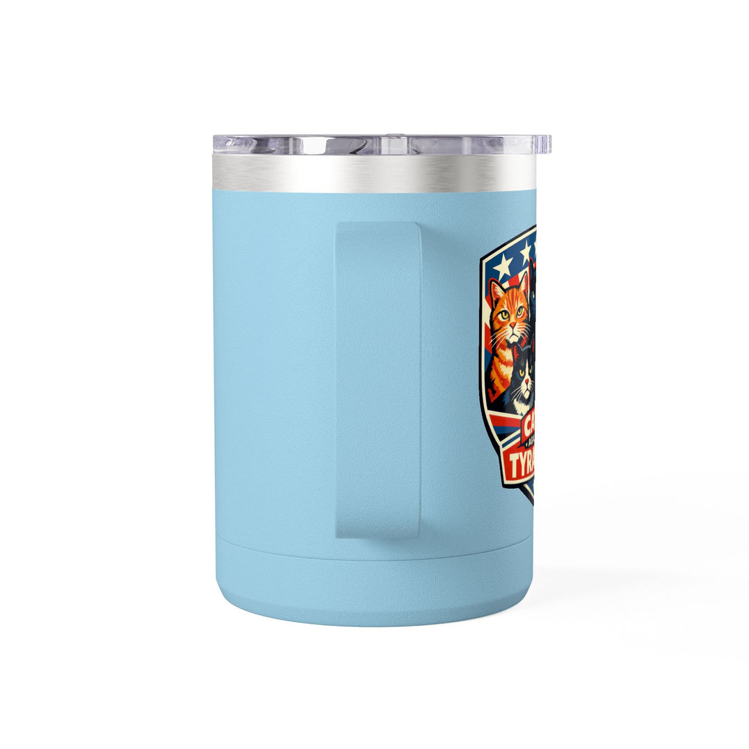 Cats Against Tyranny - 15oz Stainless Steel Travel Mug