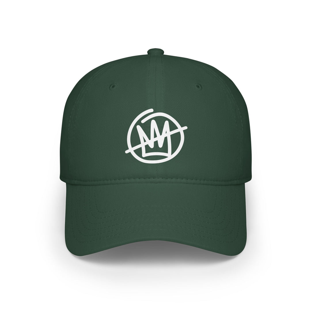 No Kings Crown with Slash – Cotton Baseball Cap