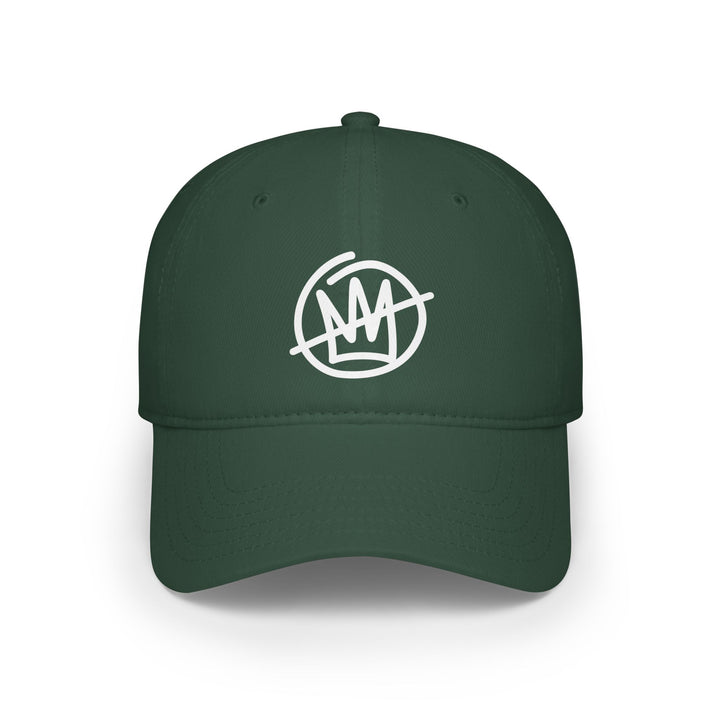 No Kings Crown with Slash – Cotton Baseball Cap