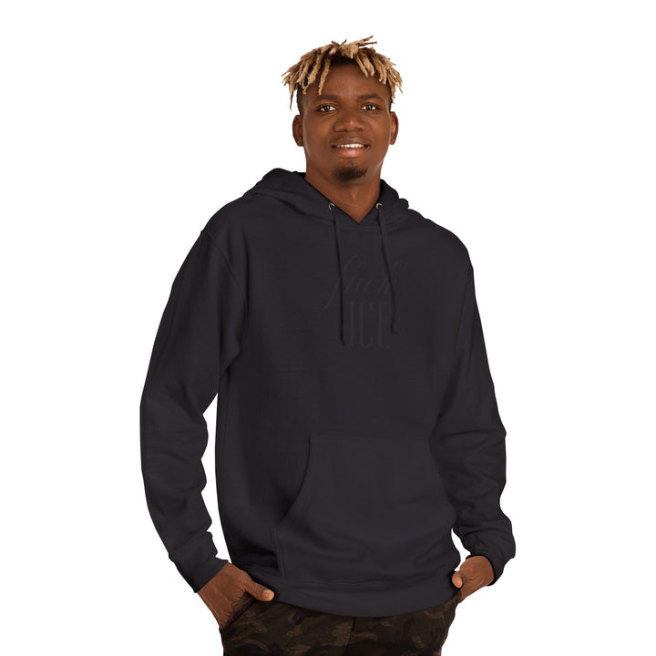 F*ck ICE Cursive Graphic – Unisex Pullover Hoodie