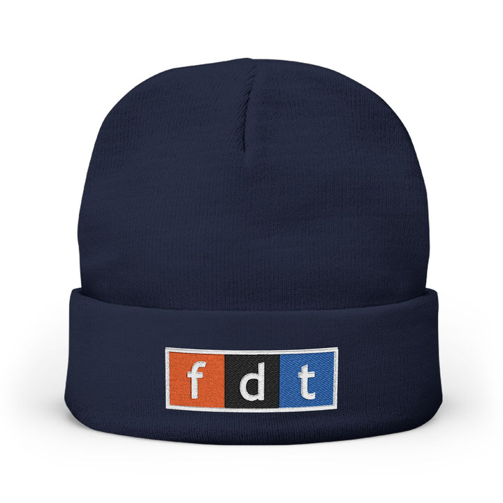 FDT NPR Style – Embroidered Knit Beanie