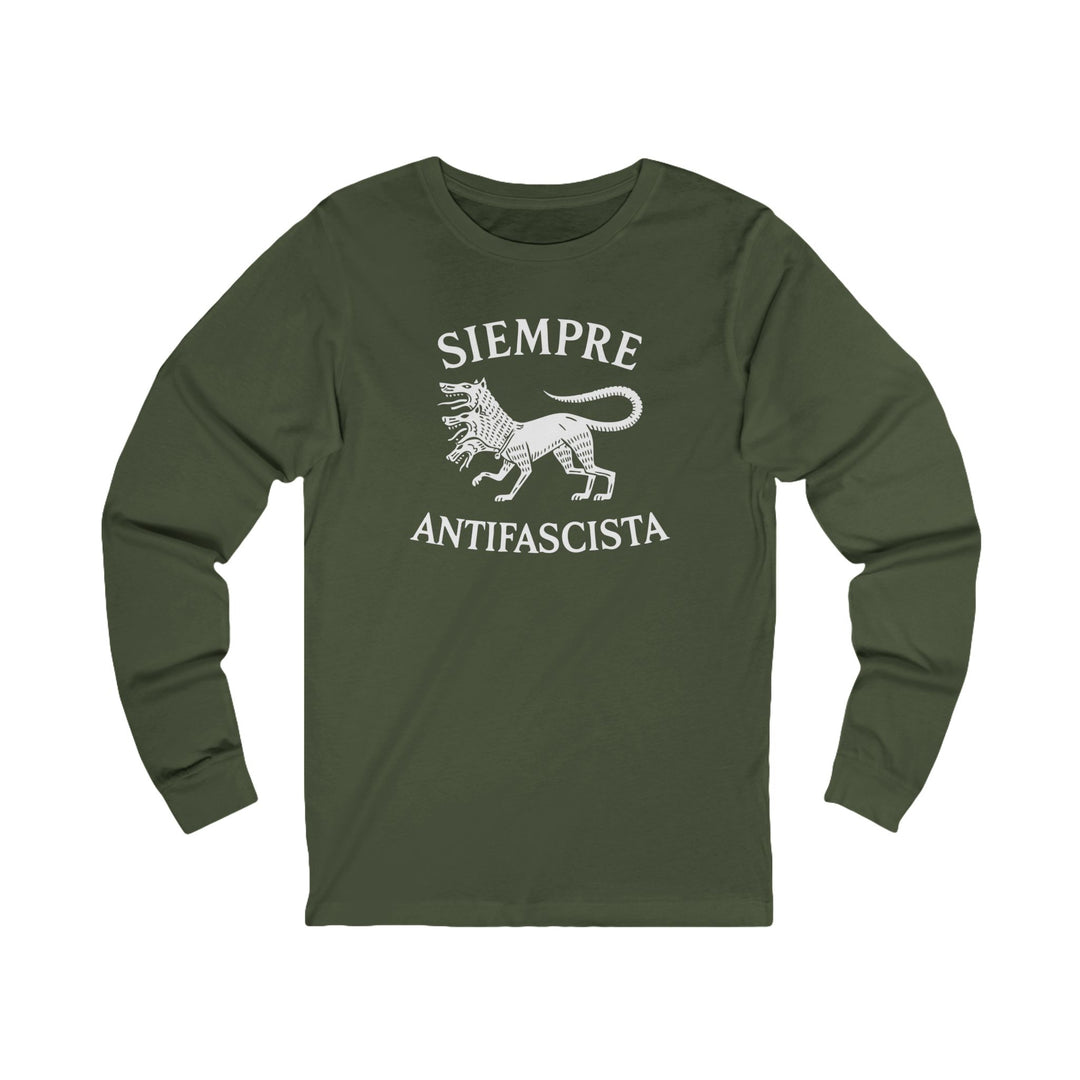 Siempre Antifascista Graphic – Unisex Long Sleeve Shirt