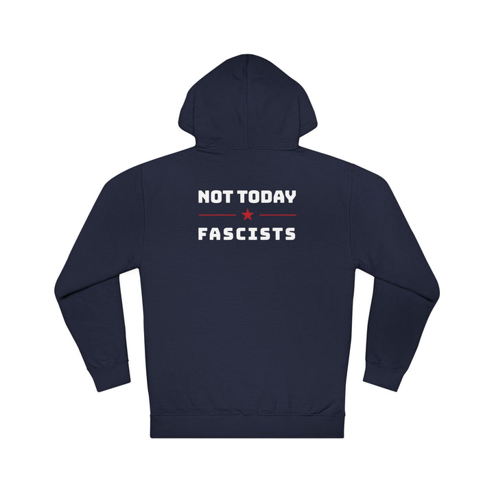 Not Today Fascists Red Star – Unisex Pullover Hoodie