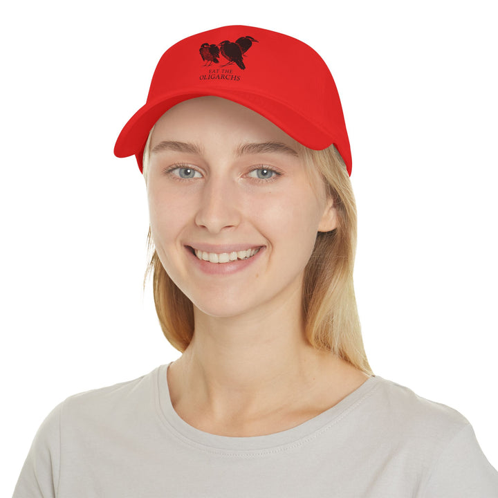 Eat the Oligarchs Crow – Cotton Baseball Cap