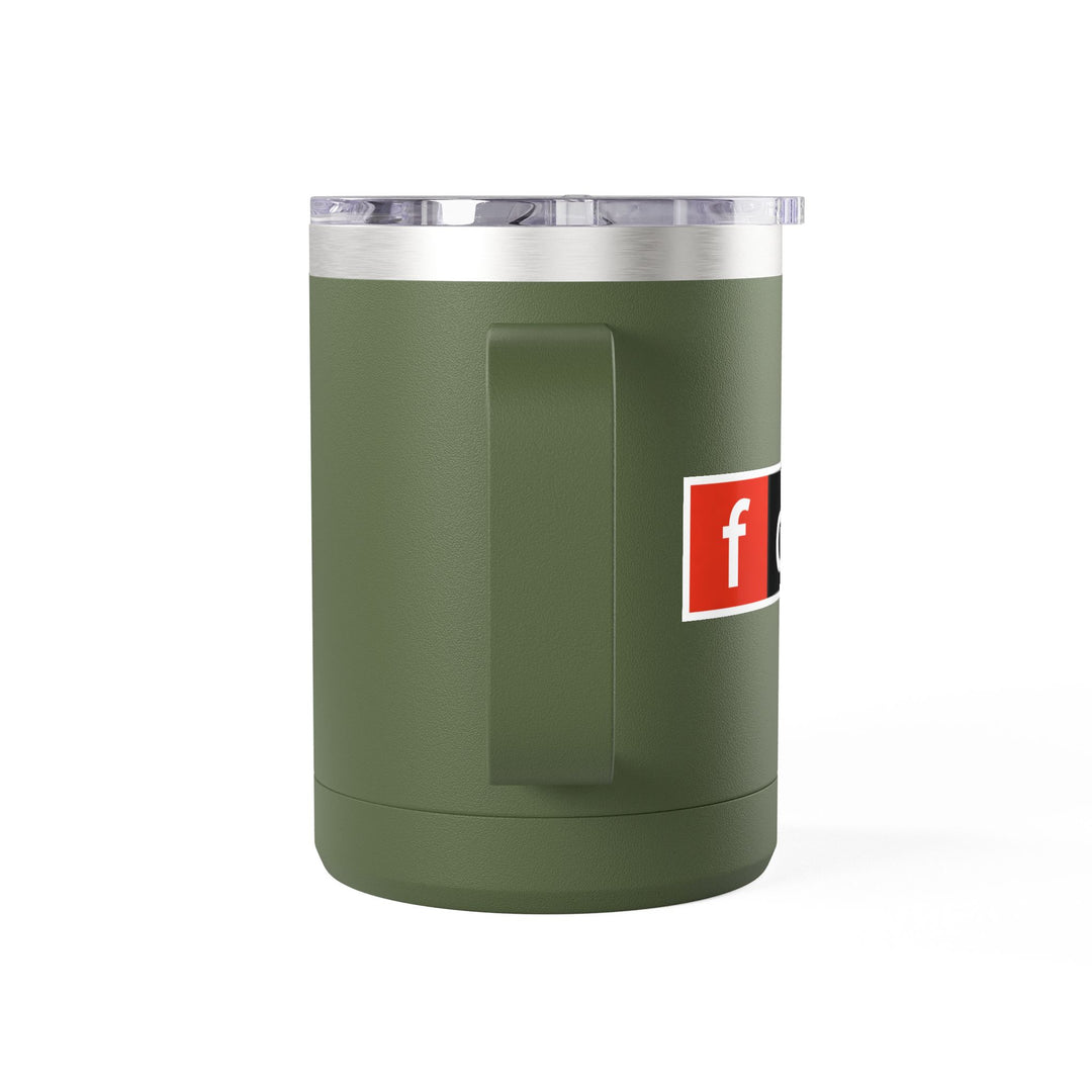 FDT NPR Radio Style Graphic – Coffee Mug Tumbler, 15oz