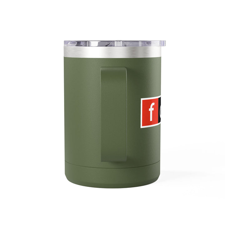 FDT NPR Radio Style Graphic – Coffee Mug Tumbler, 15oz