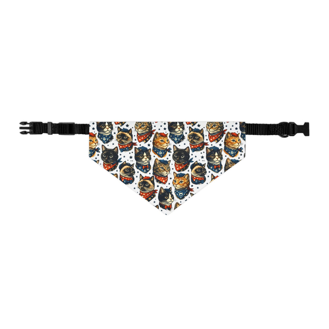 Cats Against Tyranny  C.A.T. – Pet Bandana Collar (Clip-on)