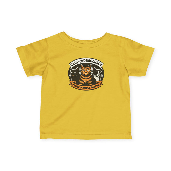 Cats for Democracy – Infant T-Shirt