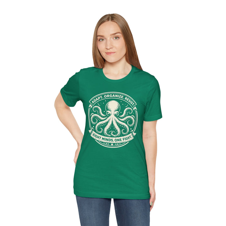 Adapt. Organize. Resist. Octopus – Unisex T-Shirt