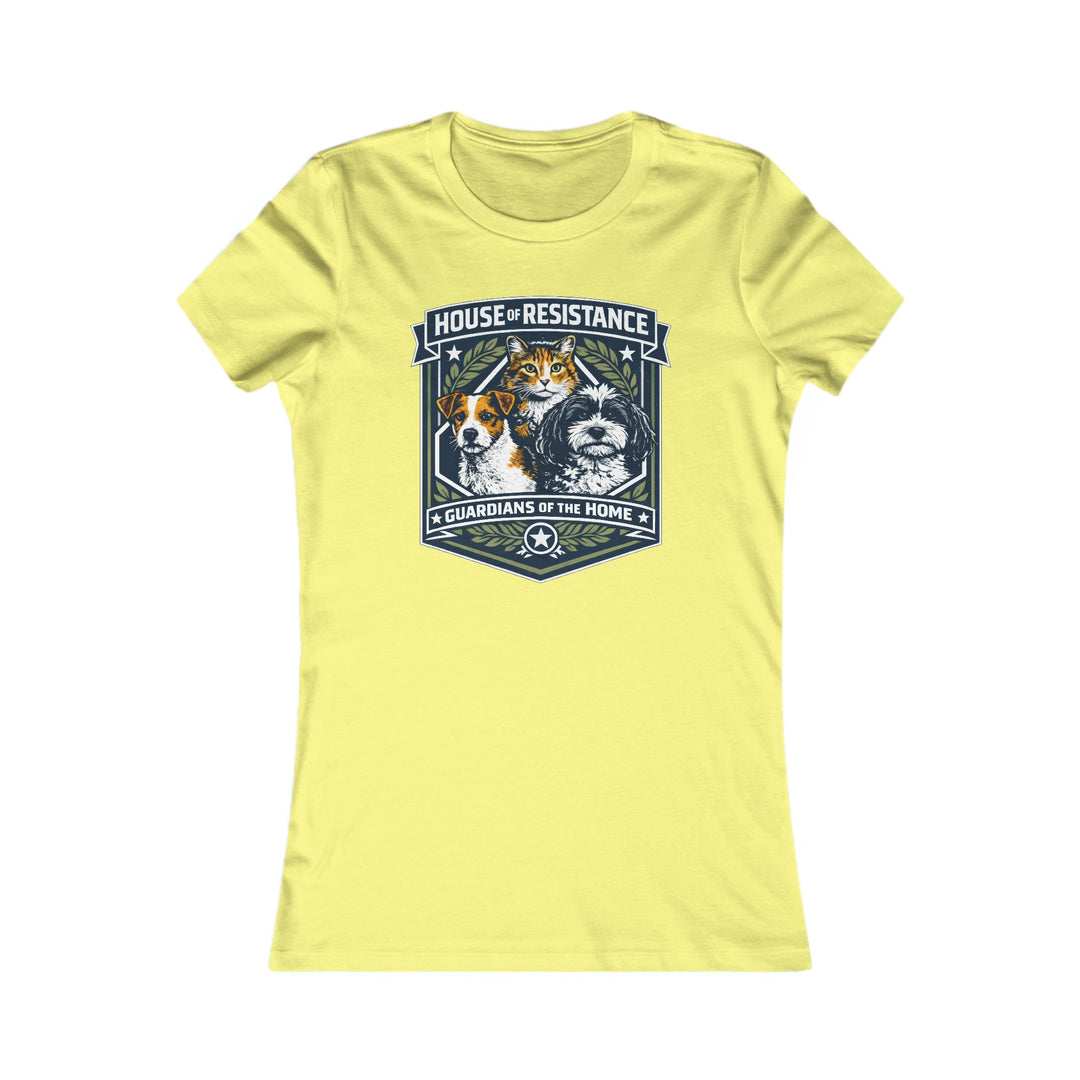 House of Resistance Guardians of the Home - Women’s Fitted T-Shirt