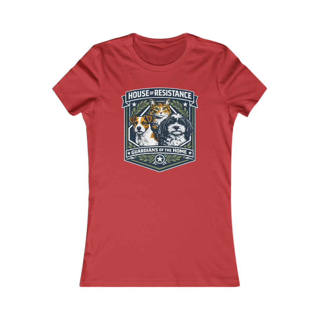 House of Resistance Guardians of the Home - Women’s Fitted T-Shirt