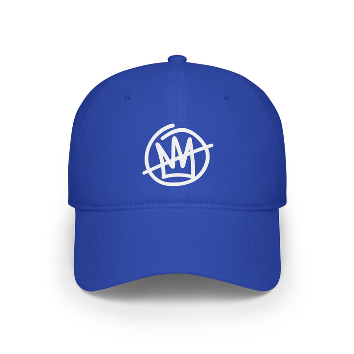 No Kings Crown with Slash – Cotton Baseball Cap