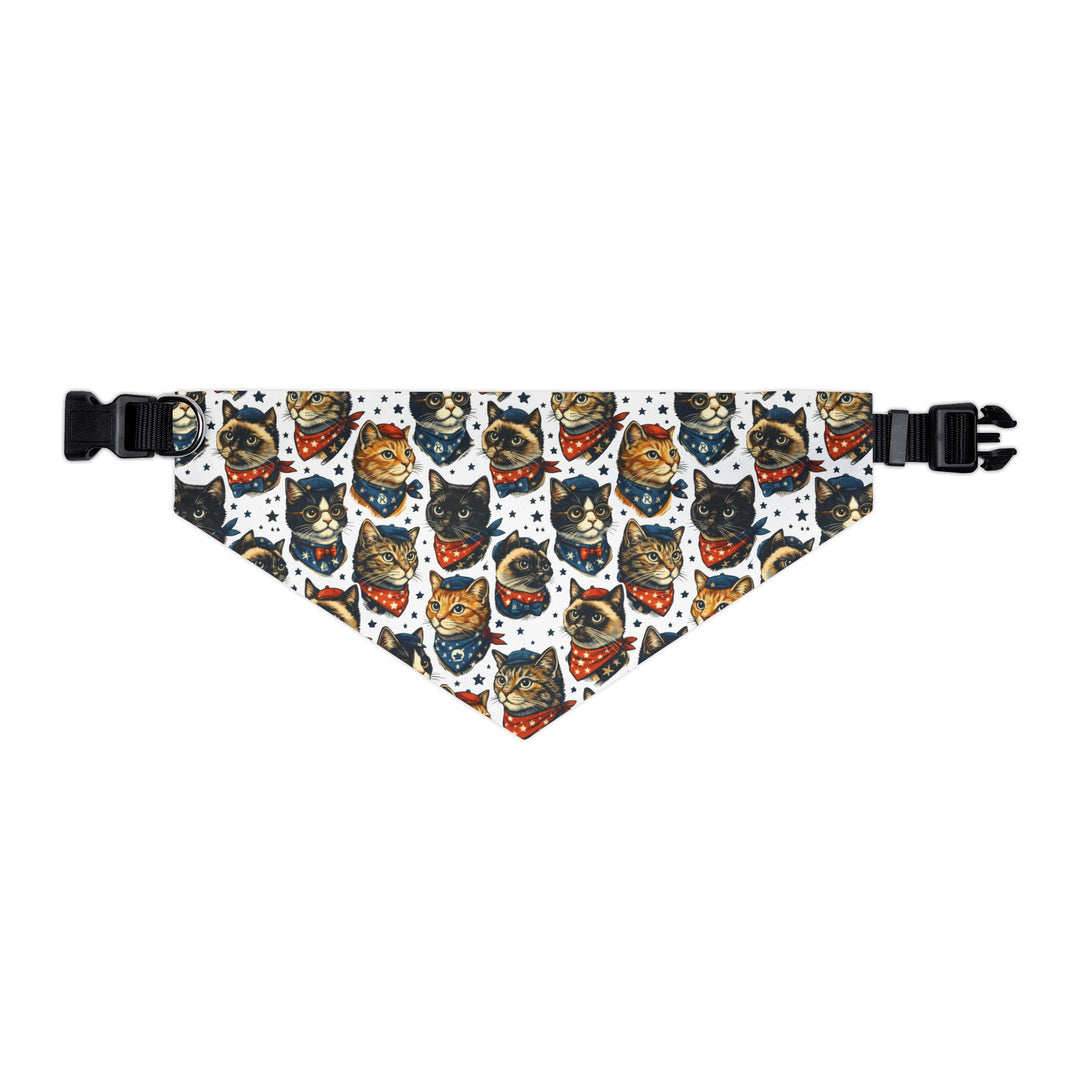 Cats Against Tyranny  C.A.T. – Pet Bandana Collar (Clip-on)
