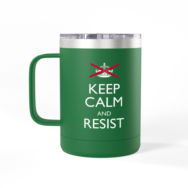 Keep Calm and Resist - Classic Graphic – Coffee Mug Tumbler, 15oz