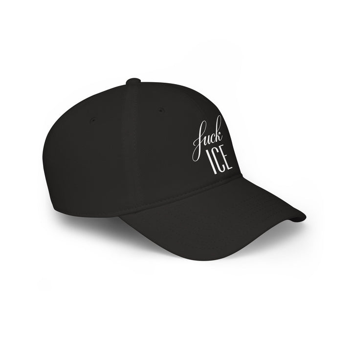 F*ck ICE Cursive Graphic – Cotton Baseball Cap