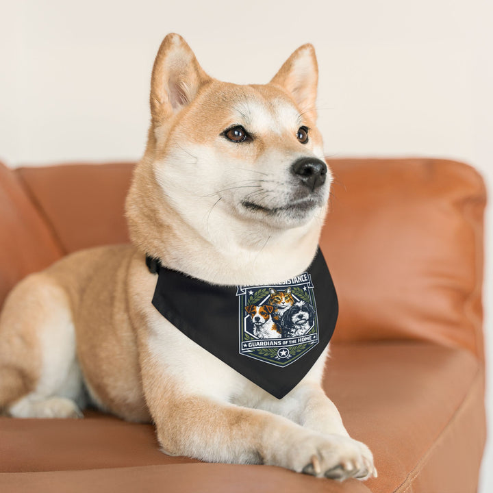 House of Resistance Guardians of the Home - Pet Bandana Collar (Clip-On)