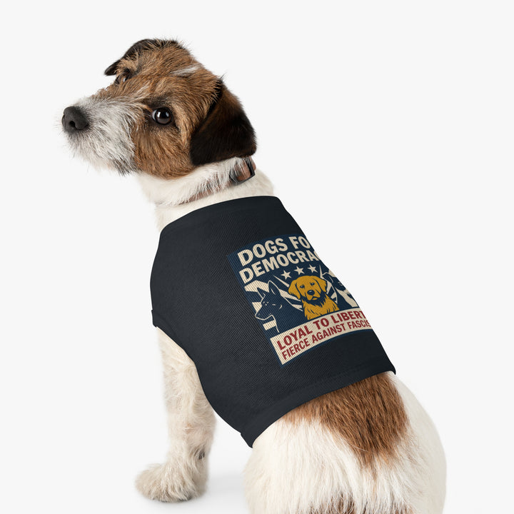 Dogs for Democracy D.F.D. – Pet Tank Top