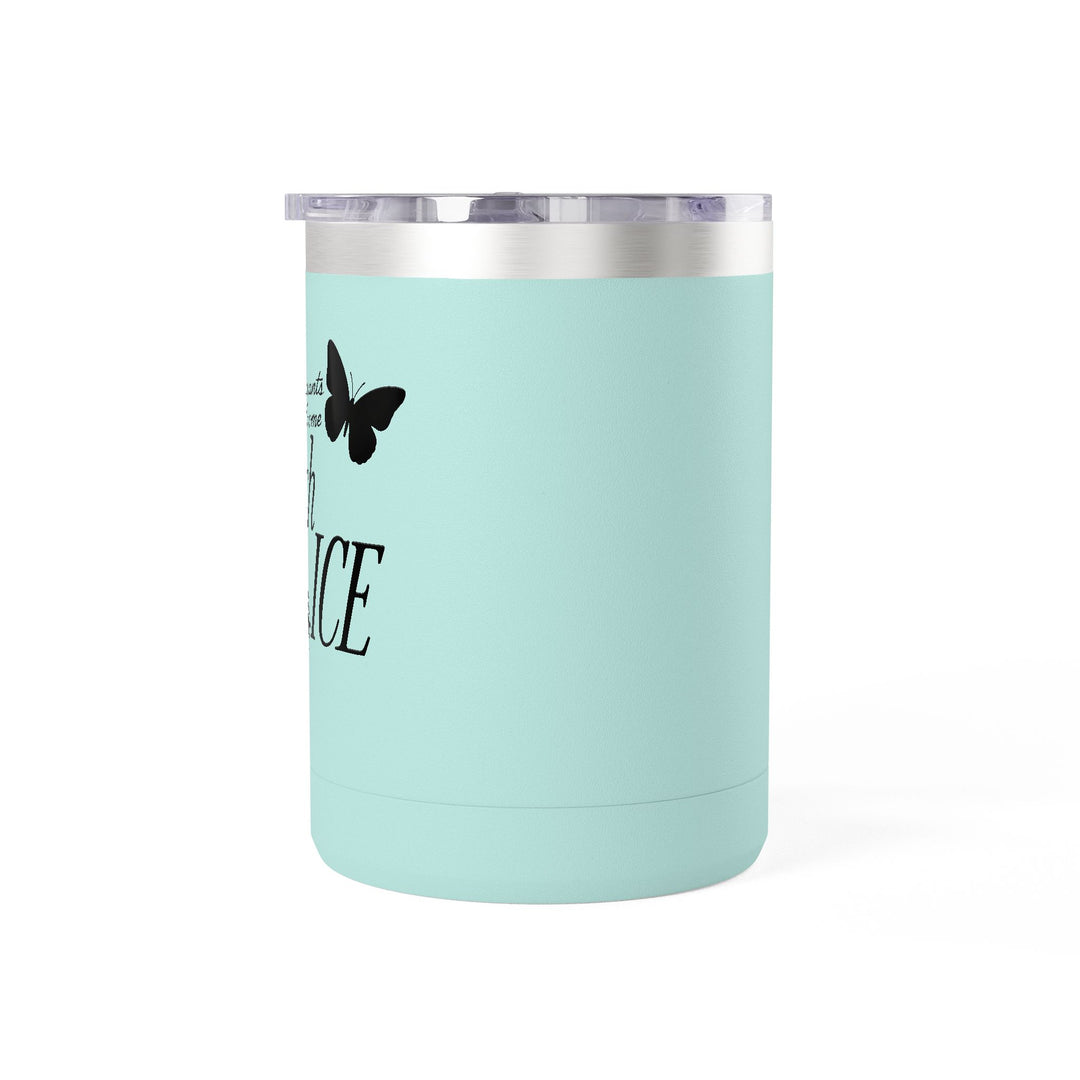 Migrants Welcome, Abolish ICE – Stainless Steel Travel Mug 15oz