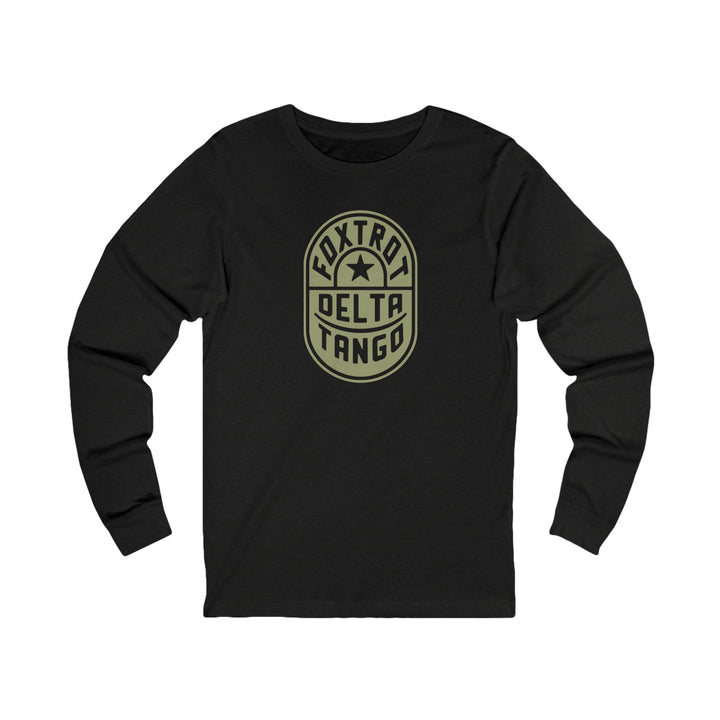 Foxtrot Delta Tango Emblem – Unisex Long Sleeve Shirt