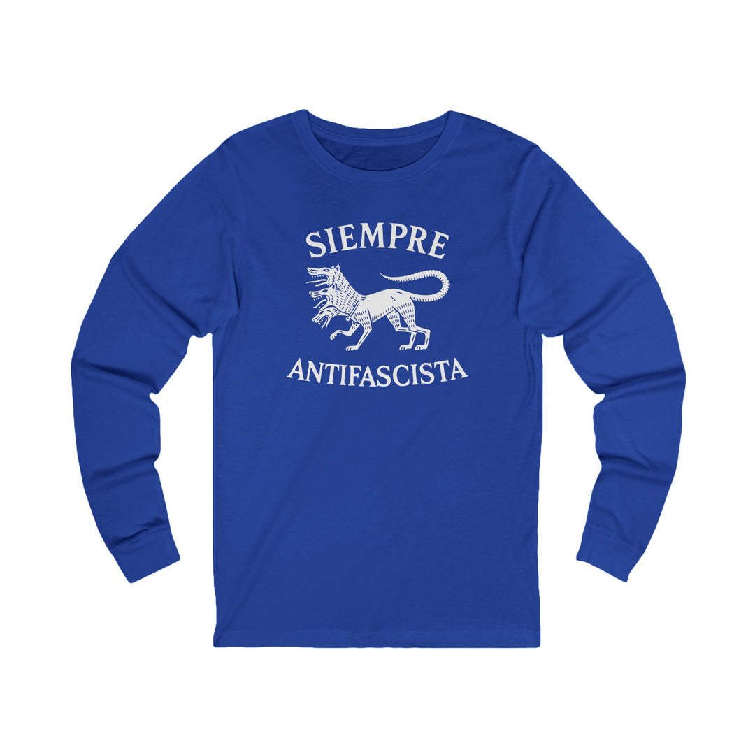Siempre Antifascista Graphic – Unisex Long Sleeve Shirt