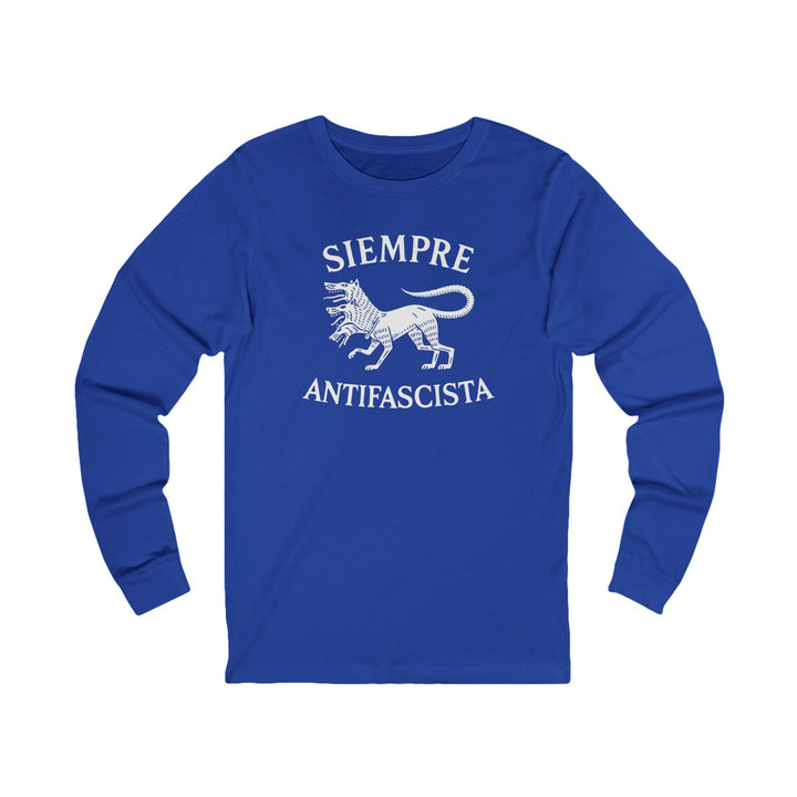 Siempre Antifascista Graphic – Unisex Long Sleeve Shirt
