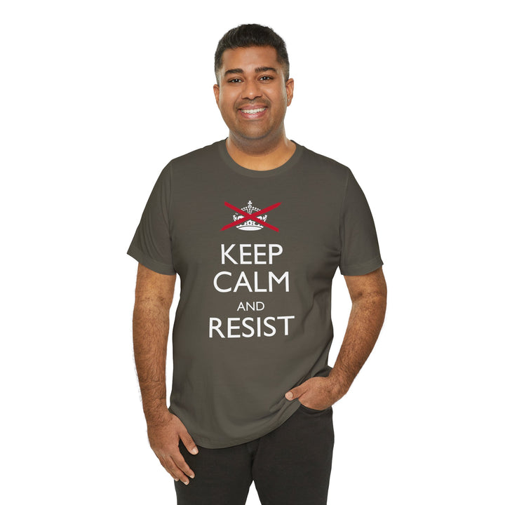 Keep Calm and Resist Classic Graphic – Unisex T-Shirt