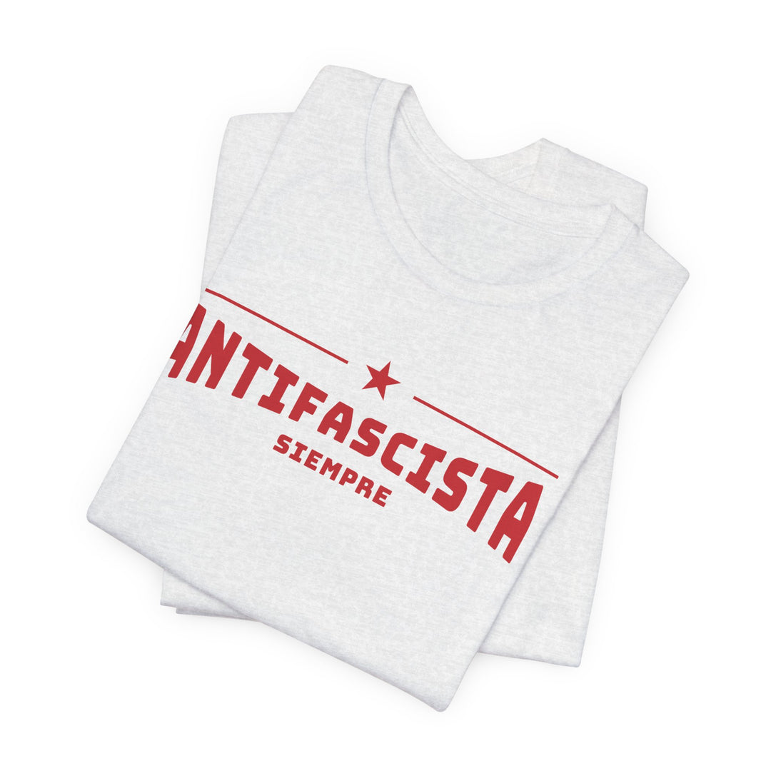 Siempre Antifascista Red Star – Unisex T-Shirt