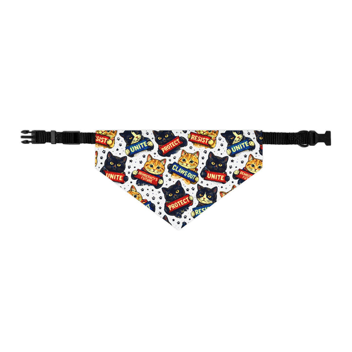 The Purr-sistence –  Pet Bandana (Clip-on)