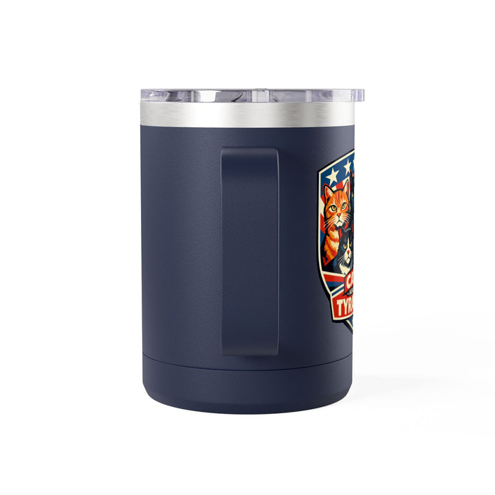 Cats Against Tyranny - 15oz Stainless Steel Travel Mug