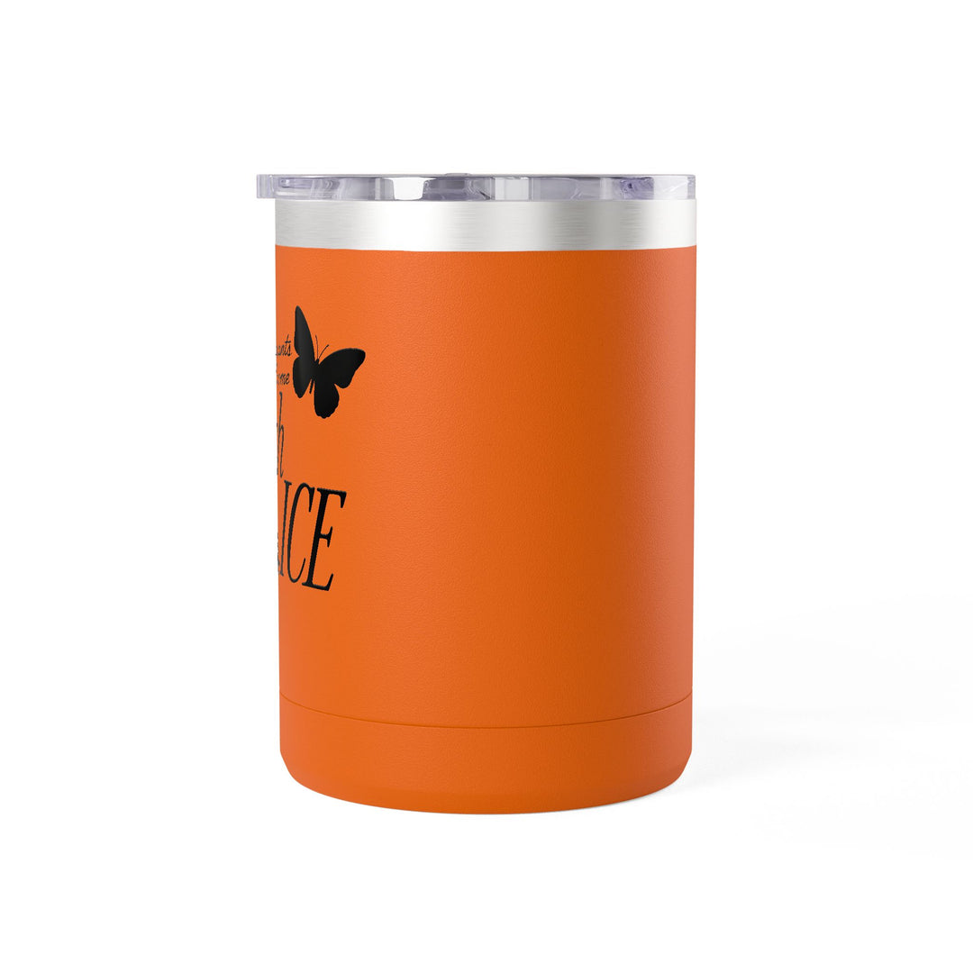 Migrants Welcome, Abolish ICE – Stainless Steel Travel Mug 15oz