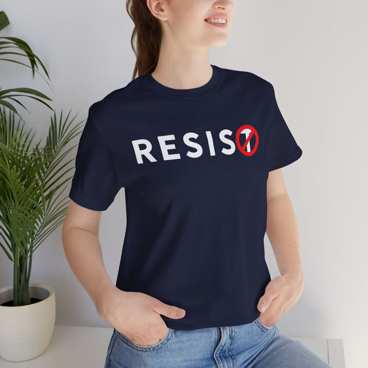 RESIST with Circle-T Slash Graphic – Unisex Tee