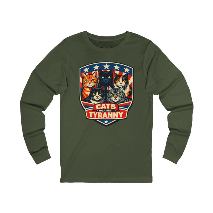 Cats Against Tyranny - Unisex Long Sleeve Shirt