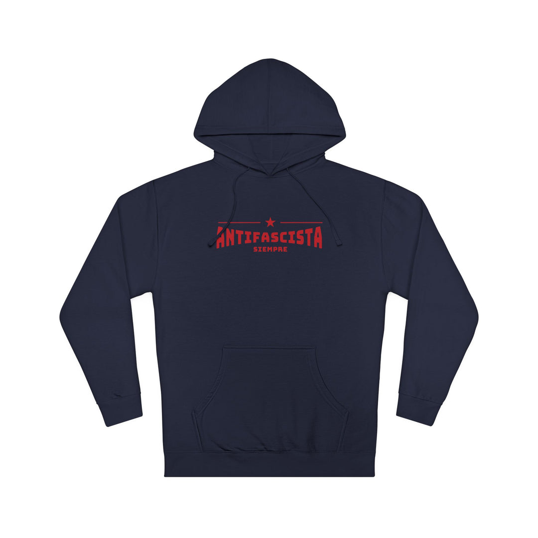 Antifascista Hoodie - International Solidarity Against Fascism - Unisex Pullover Hoodie