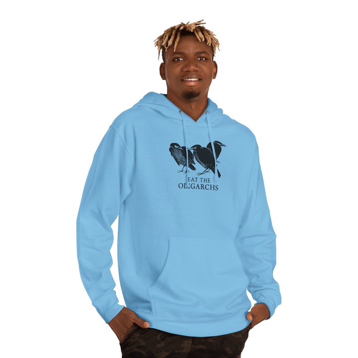Eat the Oligarchs Crow – Unisex Pullover Hoodie