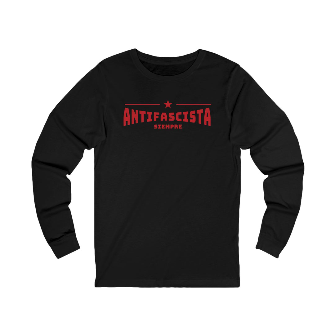 Siempre Antifascista Red Star – Unisex Long Sleeve Shirt
