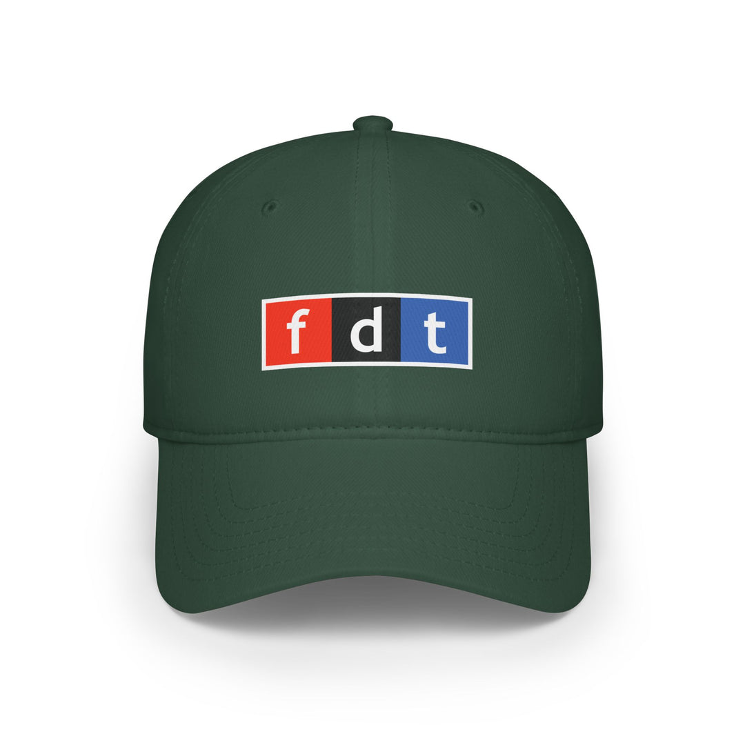 FDT NPR Radio Style Graphic – Cotton Baseball Cap