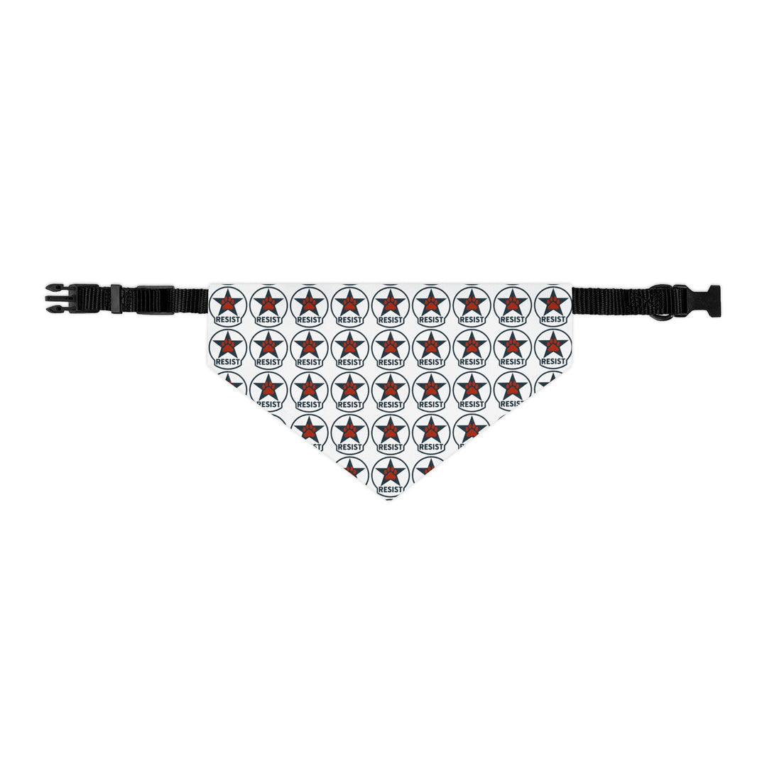 Red Star Resist Emblem – Pet Bandana (Clip-on)