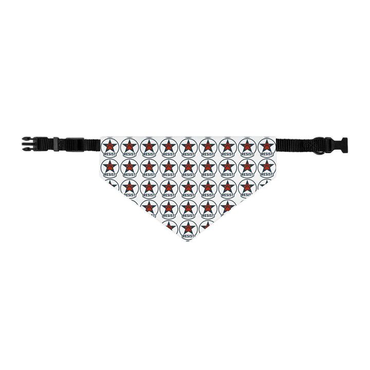 Red Star Resist Emblem – Pet Bandana (Clip-on)