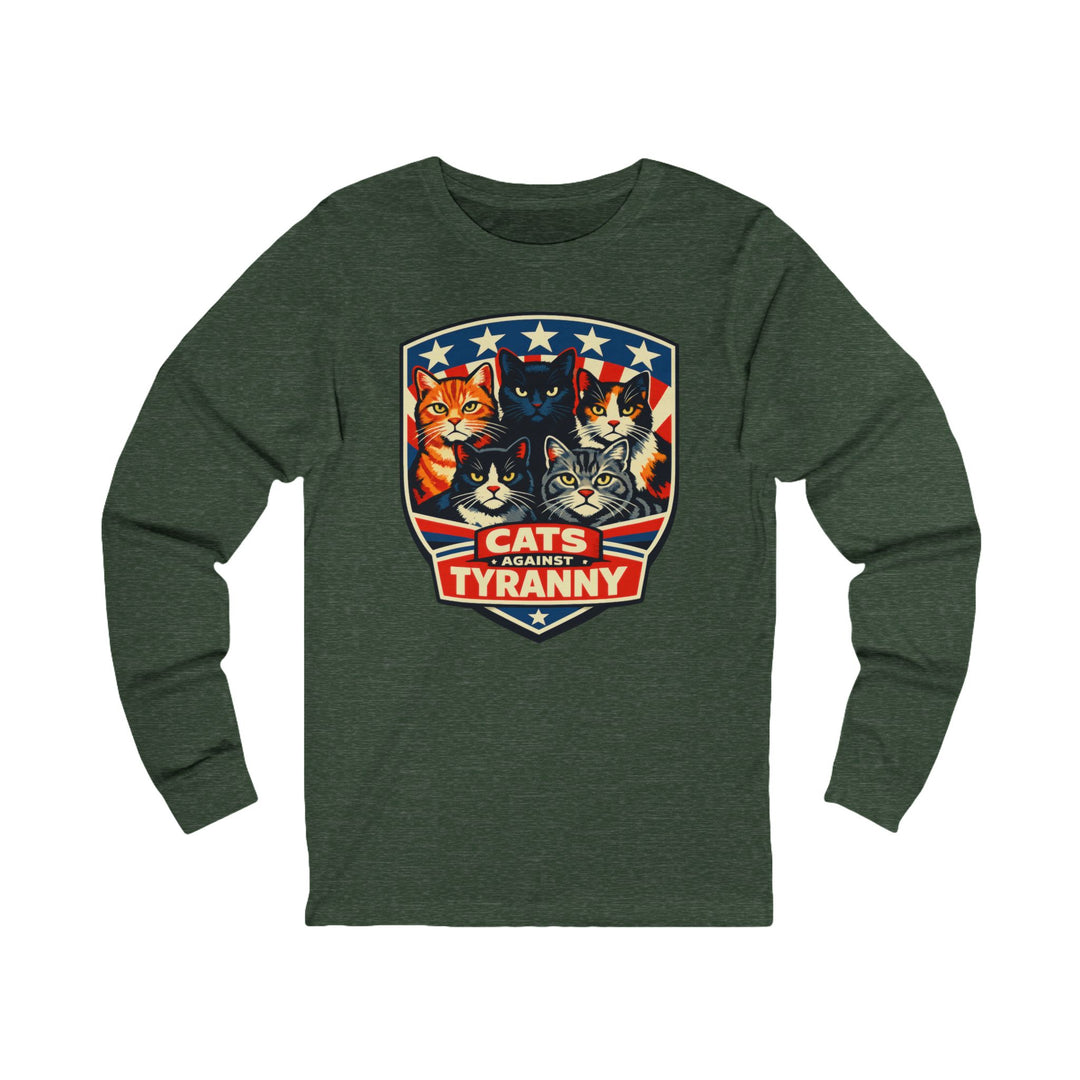 Cats Against Tyranny - Unisex Long Sleeve Shirt