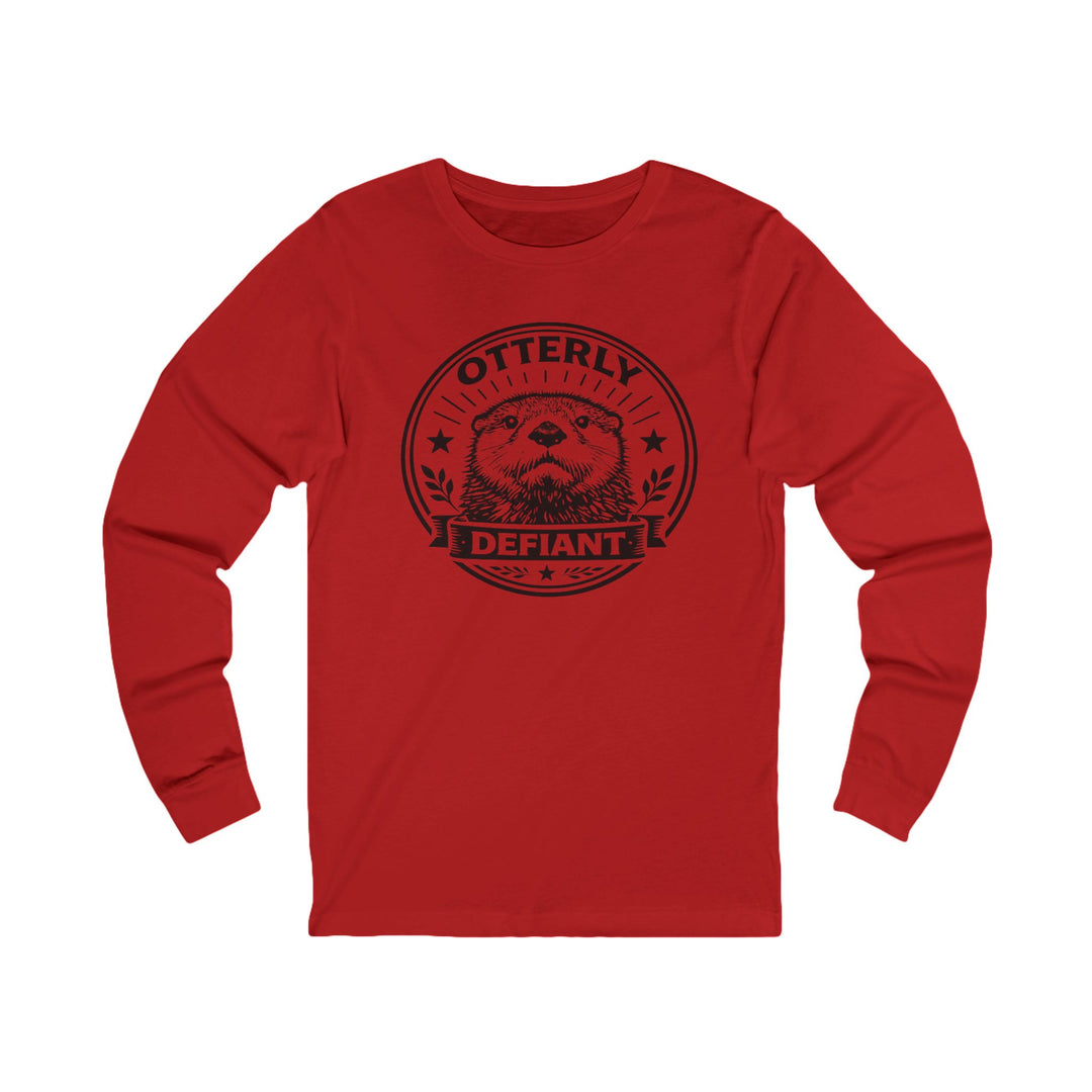 Otterly Defiant – Unisex Long Sleeve T-Shirt