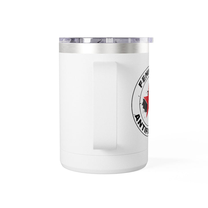 Feminista Anti-Fascista Graphic – Coffee Mug Tumbler, 15oz