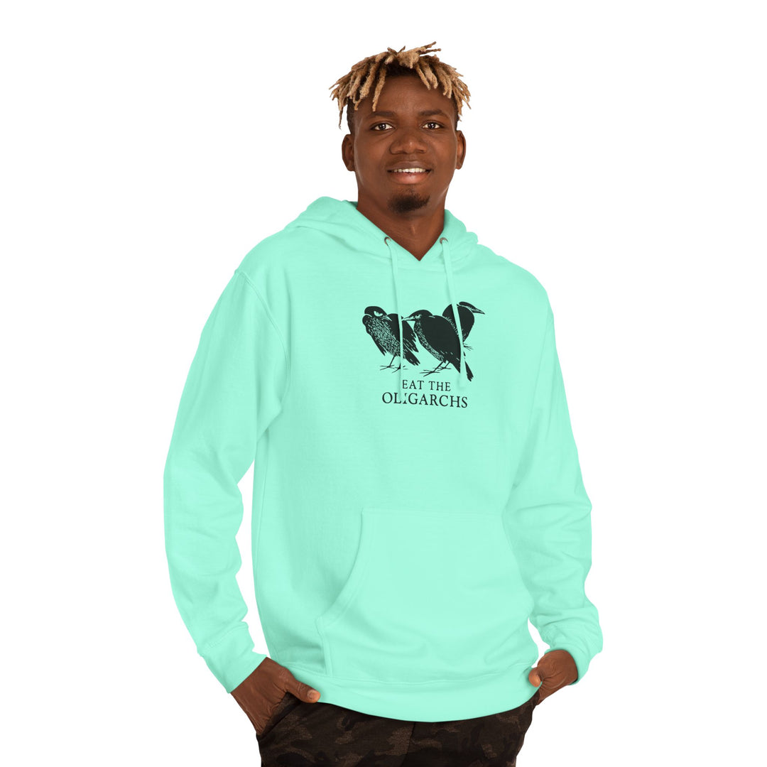 Eat the Oligarchs Crow – Unisex Pullover Hoodie