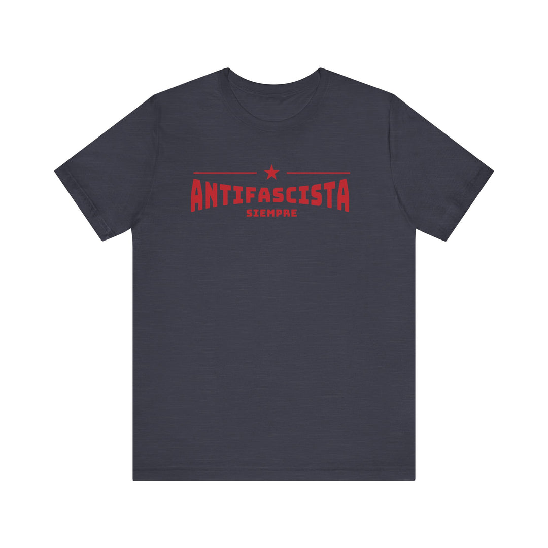 Siempre Antifascista Red Star – Unisex T-Shirt