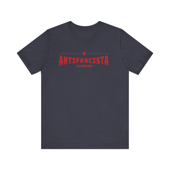 Siempre Antifascista Red Star – Unisex T-Shirt