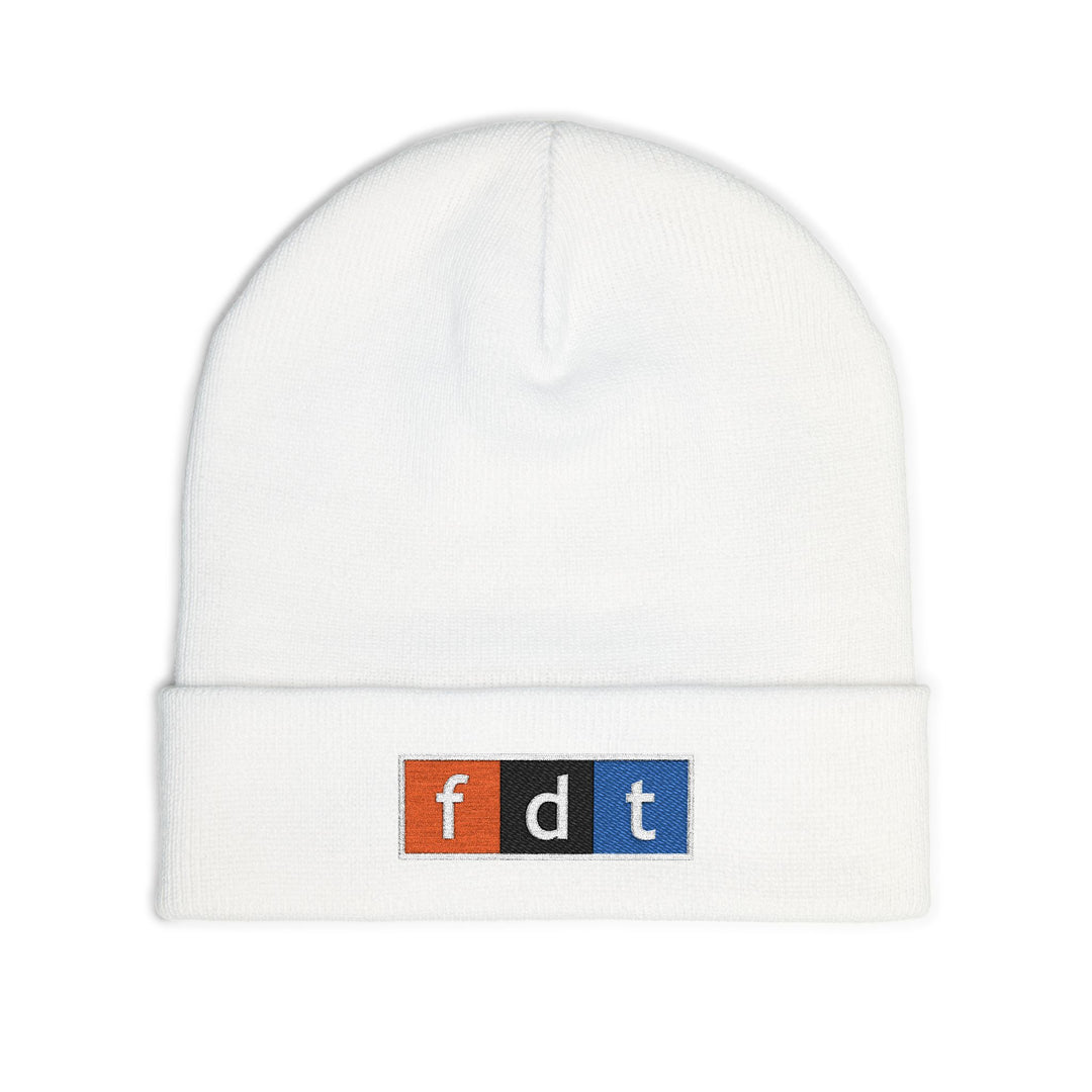FDT NPR Style – Embroidered Knit Beanie