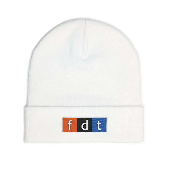FDT NPR Style – Embroidered Knit Beanie